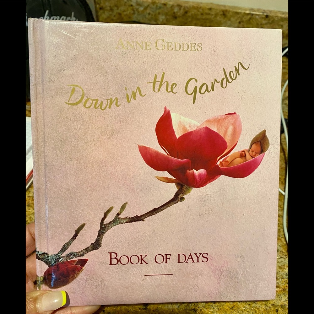 Vintage Unused Anne Geddes Doen in the Garden Book of Days